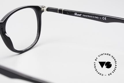 Persol 3143 Panto Designerbrille Unisex, original Name: 3143-V, col. 95 in Größe 49-21, 145, Passend für Herren und Damen