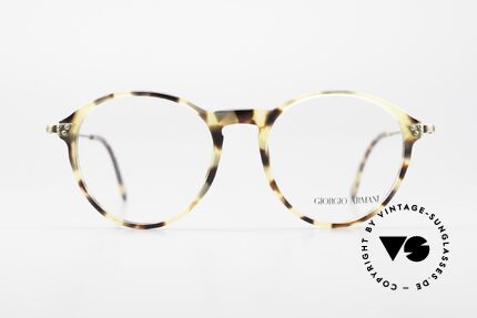 Giorgio Armani 329 Damenbrille & Herrenbrille 90er, mehr 'klassisch' geht nicht (bekannte Panto-Form), Passend für Herren und Damen