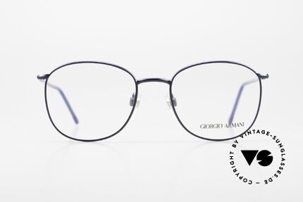 Giorgio Armani 1013 Alte Panto Stil Herrenbrille, dezenter, zeitloser Stil in medium Größe 52-19, 140, Passend für Herren