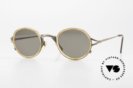 Matsuda 2835 Runde 90er Luxus Sonnenbrille, 90er Jahre vintage Designer-Sonnenbrille von MATSUDA, Passend für Herren und Damen