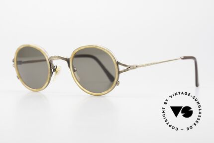 Matsuda 2835 Runde 90er Luxus Sonnenbrille, unter Kennern längst geschätzt & entsprechend begehrt, Passend für Herren und Damen