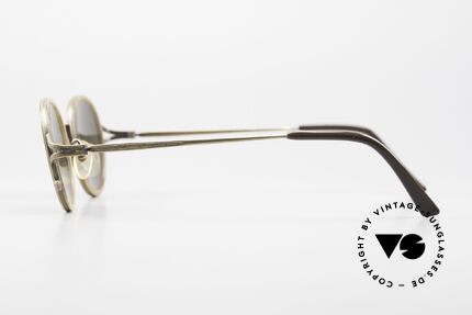Matsuda 2835 Runde 90er Luxus Sonnenbrille, ungetragenes EINZELSTÜCK für alle Qualitäts-Liebhaber, Passend für Herren und Damen