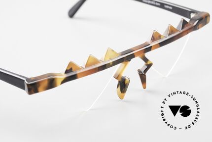 Design Maske Berlin Ethno 3 Verrückte Brille 90er Vintage, Größe: medium, Passend für Herren und Damen