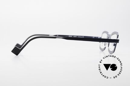 Theo Belgium Mick Designerbrille Damen & Herren, die Demogläser sollten durch optische ersetzt werden, Passend für Herren und Damen
