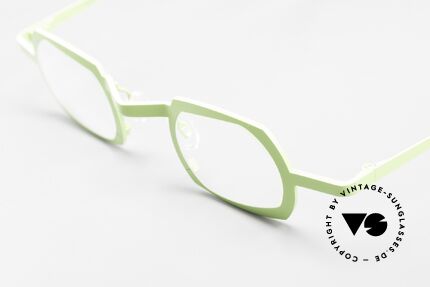 Theo Belgium Palm Beach Titaniumbrille Damen & Herren, eine ungetragene Theo-Brille für die, die sich trauen, Passend für Herren und Damen
