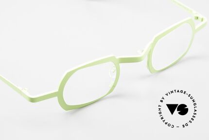 Theo Belgium Palm Beach Titaniumbrille Damen & Herren, die Demogläser sollten durch optische ersetzt werden, Passend für Herren und Damen