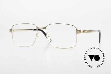 Cartier Core Range CT0203O Klassische Herren Luxusbrille, klassische Cartier Herren Luxus-Brillenfassung, Passend für Herren
