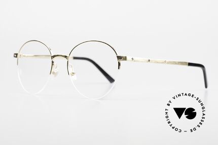Cartier Core Range CT0108O Pantobrille Halb Randlos Unisex, ungetragenes Original mit Cartier Etui und Box, Passend für Herren und Damen