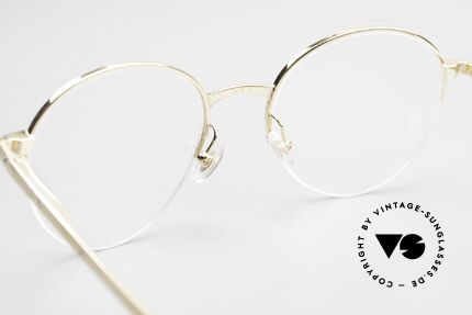 Cartier Core Range CT0108O Pantobrille Halb Randlos Unisex, Größe: large, Passend für Herren und Damen