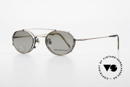 Koh Sakai KS9719 Vintage Brille Damen & Herren, 1997 in Los Angeles designed & in Sabae (JP) produziert, Passend für Herren und Damen