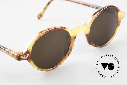 Giorgio Armani EA518 Extra Kleine Vintage Brille XS, KEINE RETRO-BRILLE, sondern ein altes Original, Passend für Herren und Damen