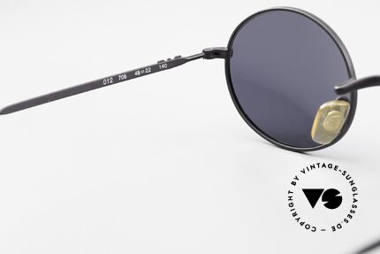 Giorgio Armani EA012 Ovale Vintage Sonnenbrille 90er, Rahmen ist beliebig verglasbar (optisch od. Sonne), Passend für Herren und Damen