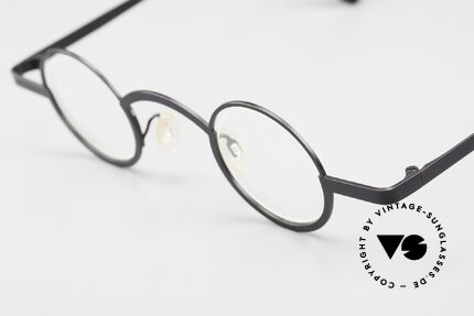 Theo Belgium Bicky Slim Runde Designerbrille Unisex, ungetragene Theo-Brille (wie alle unsere Originale), Passend für Herren und Damen