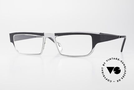 Theo Belgium Eye-Witness RB Markante Herrenbrille 90er, markante Herrenbrille von Theo Belgium; Designerbrille, Passend für Herren