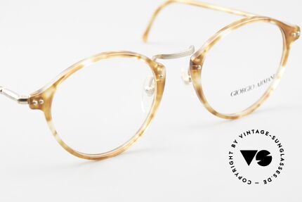 Giorgio Armani 360 Original 90er Brille Panto Stil, ungetragen (wie all unsere 90er G. ARMANI Brillen), Passend für Herren