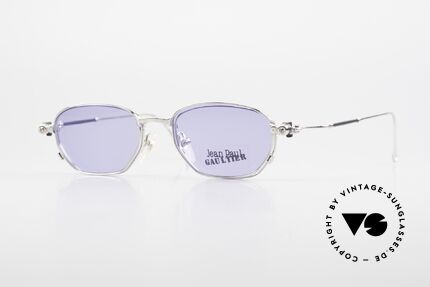 Jean Paul Gaultier 55-8107 Rare 90er Vintage Brille Clip On Details