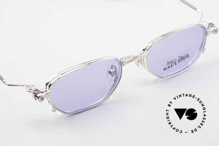 Jean Paul Gaultier 55-8107 Rare 90er Vintage Brille Clip On, ungetragen (wie alle unsere Jean Paul Gaultier Brillen), Passend für Herren