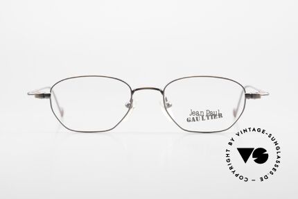 Jean Paul Gaultier 55-8107 90er Vintage Brille Sonnenclip, Größe: large, Passend für Herren und Damen