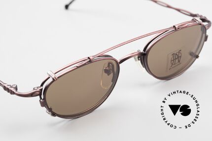 Jean Paul Gaultier 57-0006 Rare Vintage Brille 90er Clip On, ungetragen (wie alle unsere Jean Paul Gaultier Brillen), Passend für Herren und Damen