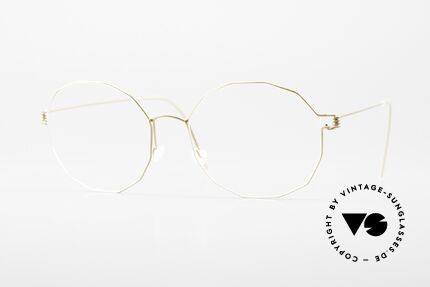 Lindberg Mila Air Titan Rim Damenbrille Kantig Rund Titan, kantig-runde Damen LINDBERG Air Titanium Rim Brille, Passend für Damen