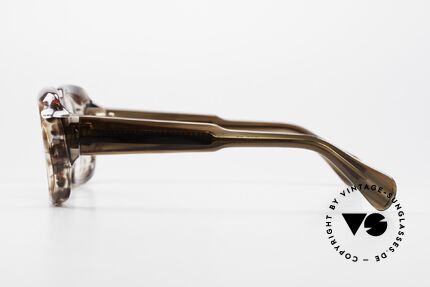 Metzler 3535 80er Jahre Old School Brille, KLEINE Brille: SMALL Größe 50/18 (125mm Breite), Passend für Herren