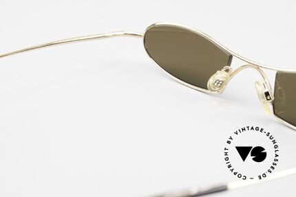 Bugatti 346 Odotype Flache Designer Sonnenbrille, entspiegelte Sonnengläser (100% UV Schutz), Passend für Herren und Damen