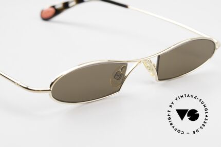 Bugatti 346 Odotype Flache Designer Sonnenbrille, circa 15 Jahre altes Einzelstück; ungetragen!, Passend für Herren und Damen