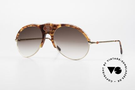 Bugatti 64747 Seltener 70er Bugatti Klassiker, sehr seltene Bugatti VINTAGE Luxus-Sonnenbrille, Passend für Herren