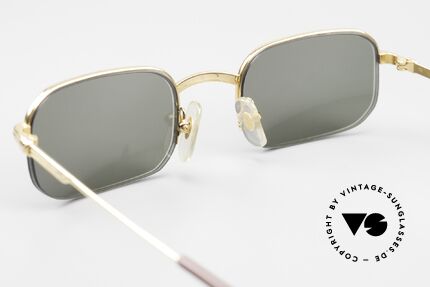 Cartier Broadway Halb Randlose Sonnenbrille, Größe: medium, Passend für Herren