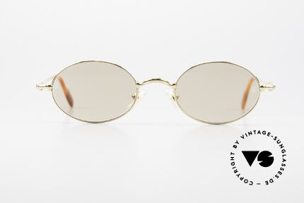 Cartier Filao Ovale Luxus Sonnenbrille 90er, Unisex-Modell aus der Cartier 'CERCLE FIN' Serie, Passend für Herren und Damen