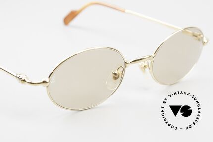 Cartier Filao Ovale Luxus Sonnenbrille 90er, 2.hand in neuwertigem Zustand + Etui von CHANEL, Passend für Herren und Damen