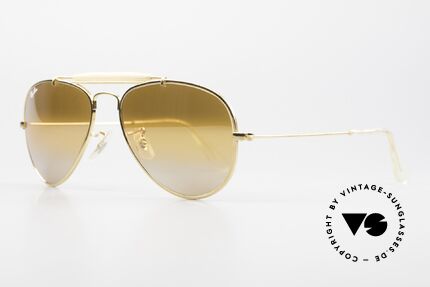 Ray Ban Outdoorsman 56 B&L USA Luxottica Italy Hybrid, die Fassung ist noch B&L Ray-Ban USA, Größe 56-16, Passend für Herren und Damen