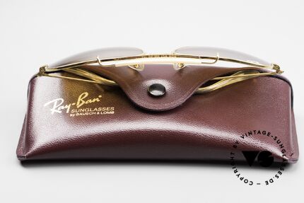 Ray Ban Outdoorsman 56 B&L USA Luxottica Italy Hybrid, edles 2. hand Modell in einem tollen vintage Zustand, Passend für Herren und Damen