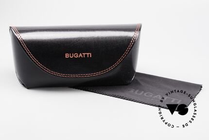 Bugatti 368 Odotype Sportliche Herren Sonnenbrille, rechtes Glas hat einen Mini-Kratzer am Rand, Passend für Herren