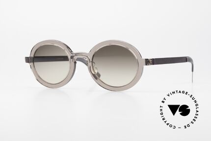 Lindberg 8570 Acetanium Oval Runde Sonnenbrille Unisex, LINDBERG Acetanium Sonnenbrille in Größe 46-23, 135, Passend für Herren und Damen