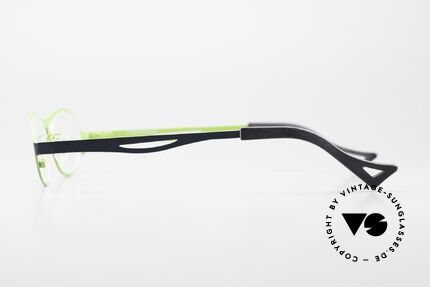 Theo Belgium Obligation Damenbrille Vintage Titanium, KEINE RETRObrille; ein circa 20 Jahre altes Original, Passend für Damen