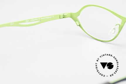 Theo Belgium Obligation Damenbrille Vintage Titanium, Größe: large, Passend für Damen