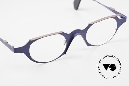 Theo Belgium Eye-Witness OB Avantgarde Damenbrille 90er, ungetragen (wie alle unsere 90er Theo Brillenfassungen), Passend für Damen