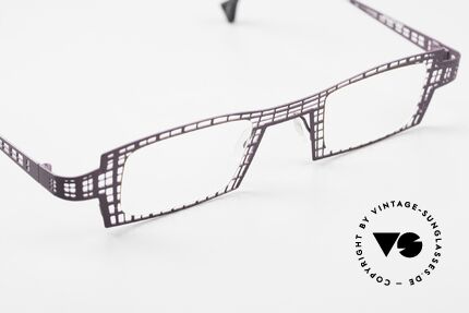 Theo Belgium Eye-Witness LH Damenbrille Vintage Designer, ungetragene Brillenfassung; abseits des Mainstreams, Passend für Damen