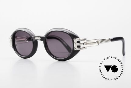 Jean Paul Gaultier 56-5203 Steampunk Sonnenbrille 90er, industrial Design häufig als 'Steampunk' bezeichnet, Passend für Herren und Damen
