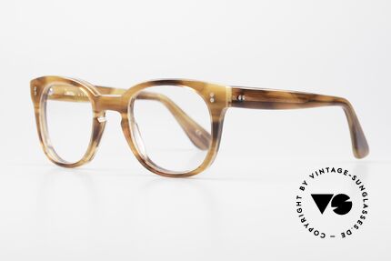 Lesca Ornette Markante Herrenbrille Zeitlos, eine Neuauflage der alten 60er Jahre Lesca Brillen, Passend für Herren