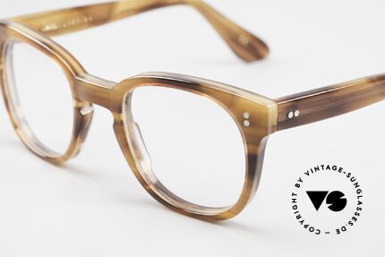 Lesca Ornette Markante Herrenbrille Zeitlos, hochwertigste Materialien und Fertigungsqualität, Passend für Herren