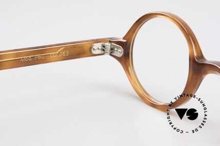 Lesca P60 Runde Brille Damen und Herren, ungetragen (wie alle unsere Lesca Brillenfassungen), Passend für Herren und Damen Lesca P60 Runde Brille Damen und Herren, ungetragen (wie alle unsere Lesca Brillenfassungen), Passend für Herren und Damen