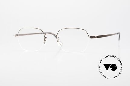 Lindberg 3043 Strip Titan Titanium Brille Damen Herren, LINDBERG Strip Titanium Fassung in Größe 43-18, 140, Passend für Herren und Damen