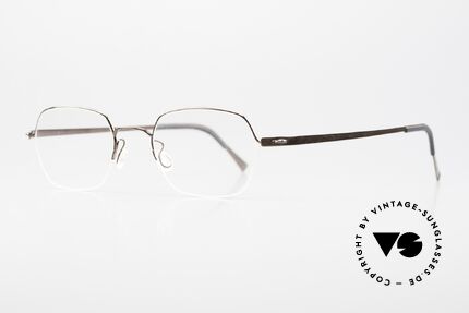 Lindberg 3043 Strip Titan Titanium Brille Damen Herren, vielfach ausgezeichnet hinsichtlich Qualität und Design, Passend für Herren und Damen