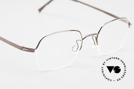 Lindberg 3043 Strip Titan Titanium Brille Damen Herren, ungetragene Designerbrille + orig. Lindberg Magnet-Etui, Passend für Herren und Damen