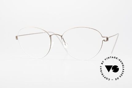 Lindberg Moar Air Titan Rim Damenbrille Titan Panto Style Details