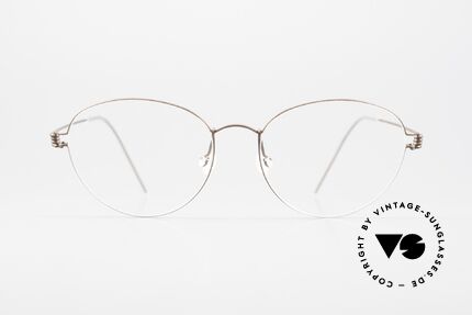 Lindberg Moar Air Titan Rim Damenbrille Titan Panto Style, zeitlose Designerbrille in Größe 50-16, 135, Farbe U12, Passend für Damen