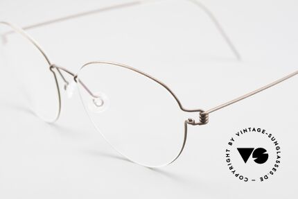 Lindberg Moar Air Titan Rim Damenbrille Titan Panto Style, so zeitlos, stilvoll und innovativ = Prädikat "VINTAGE", Passend für Damen