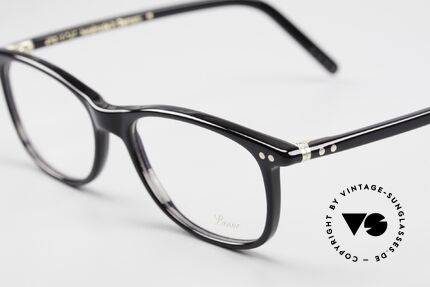 Lunor A5 600 Klassische Damenbrille Azetat, A5 Mod. 600, col. 01, Größe 49-15, 140 = KLASSIKER, Passend für Damen
